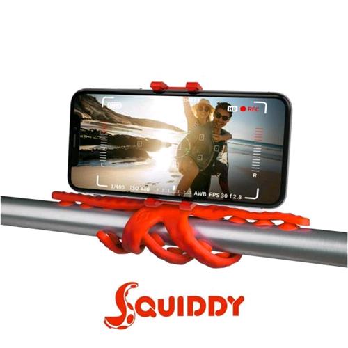 Celly Squiddy Supporto Per Selfie Rosso - RMN negozio di elettronica
