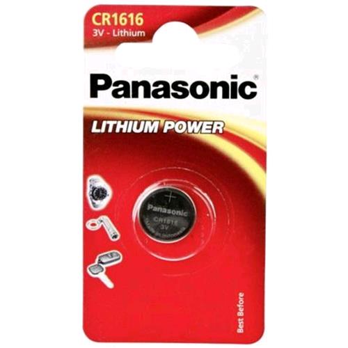 Panasonic Cr1616 Micropila Litio A Bottone Conf 1 Pz - RMN negozio di elettronica