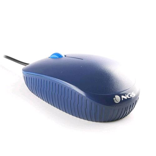 Ngs Mouse Ottico Usb 1000Dpi 3 Tasti Blu - RMN negozio di elettronica