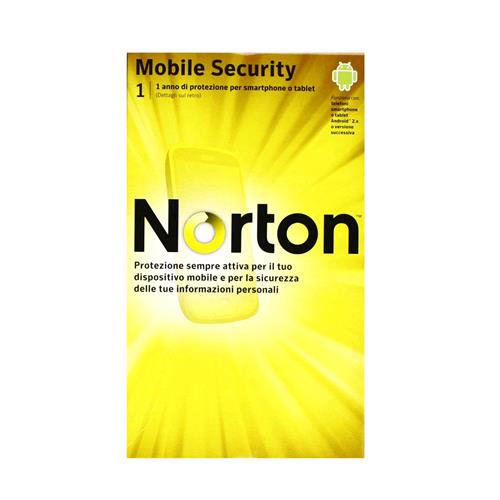 Symantec Norton Mobile Security 2.0 1 Utenza - RMN negozio di elettronica