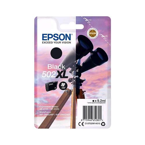 Epson 502 Xl Cartuccia Ink 9.2 Ml Nero - RMN negozio di elettronica