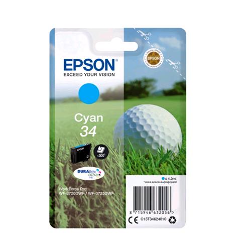 Epson 34 Cartuccia Ink 4.2 Ml Ciano - RMN negozio di elettronica