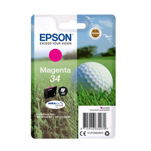 Epson 34 Cartuccia Ink 4.2 Ml Magenta - RMN negozio di elettronica