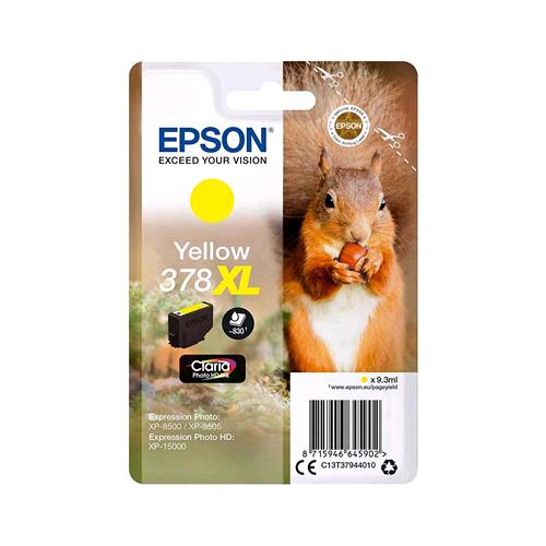 Epson 378 Xl Cartuccia Ink 9.3 Ml Giallo - RMN negozio di elettronica