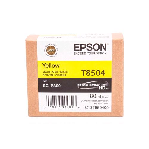 Epson T8504 Cartuccia Ink 80 Ml Giallo - RMN negozio di elettronica