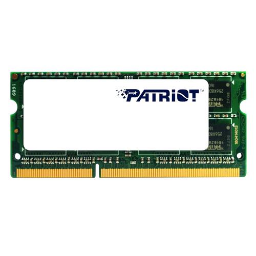 Patriot Memoria Ram 8Gb Ddr3 1600Mhz So-Dimm - RMN negozio di elettronica