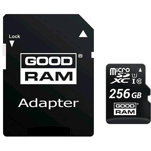 Goodram Micro Sd 256Gb + Adattatore Classe 10 - RMN negozio di elettronica