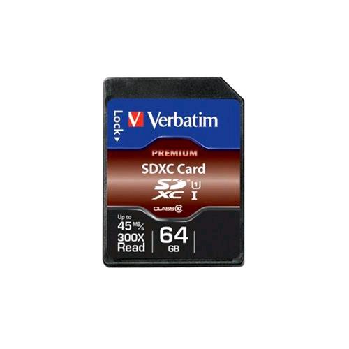 Verbatim Premium 44024 64Gb Sdxc Card Classe 10 - RMN negozio di elettronica