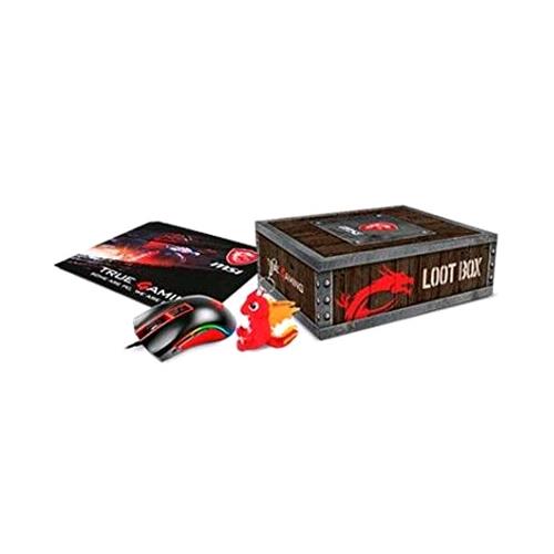 Msi Loot Box Kit Mouse Gaming M92 + Tappetino Mouse + Portachiavi - RMN negozio di elettronica