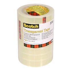 3M Scotch 550 Transparent Tape Nastro Adesivo 19Mmx66M Conf. 8 Pz. - RMN negozio di elettronica