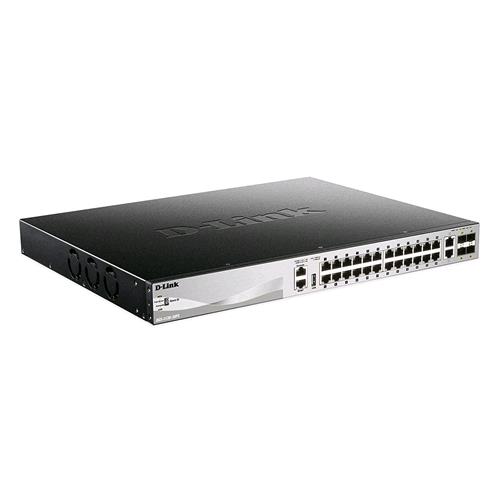 D-Link Dgs-3130-30Ps Switch Gestito L3 Gigabit Ethernet (10/100/1000) Supporto Power Over Ethernet (Poe) Nero Grigio - RMN negozio di elettronica