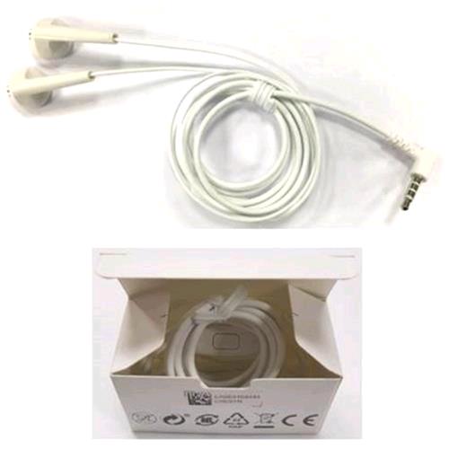 Lg Auricolare Stereo Con Filo Jack 3,5 Con Pulsante Di Risposta Bianco Confezione Bulk - RMN negozio di elettronica