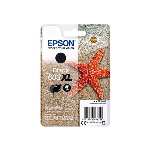 Epson 603Xl Singlepack Black Per Expression Home Xp-2100, 2105, 3100, 3105, 4100, 4105; Workforce Wf-2810, 2830, 2835, 2850 - RMN negozio di elettronica