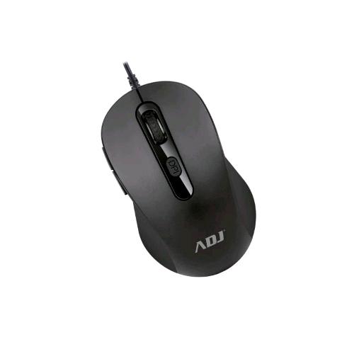 Adj Mo136 6D Mouse Ottico 1.200/3600 Dpi 6 Tasti Usb Nero - RMN negozio di elettronica
