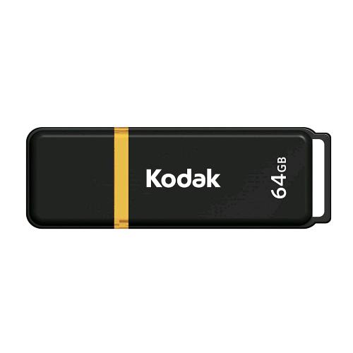 Kodak K103 Chiavetta Usb 3.0 64Gb Velocità Di Lettura 100 Mb/S Velocità Di Scrittura 12 Mb/S Nero Giallo - RMN negozio di elettronica