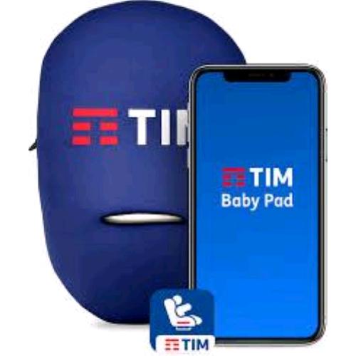 Tim Baby Pad Dispositivo Auto Anti Abbandono Blu - RMN negozio di elettronica