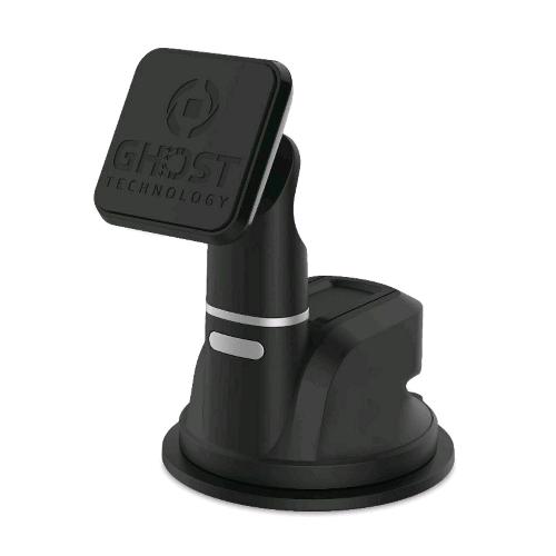 Celly Ghost Dashboard Supporto Magnetico Con Ventosa Per Smartphone Navigatori Gps Lettori Mp3 Nero - RMN negozio di elettronica
