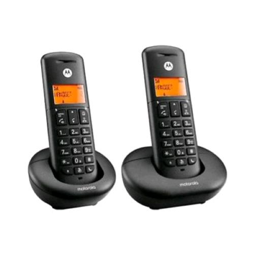 Motorola E202 Duo Cordless Dect + Aggiuntivo Nero - RMN negozio di elettronica
