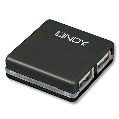 Lindy Mini Hub Usb 2.0 4 Porte - RMN negozio di elettronica