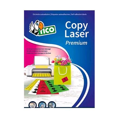 Tico Copy Laser Premium Conf 840 Etichette Adesive Rotonde Diametro 63,5 Mm Verde Fluo - RMN negozio di elettronica