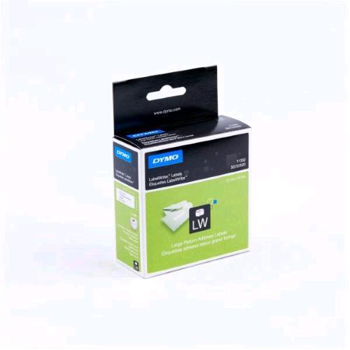 Dymo Label Writer Conf 500 Etichette Adesive 25X54 Mm Bianco Lucido - RMN negozio di elettronica