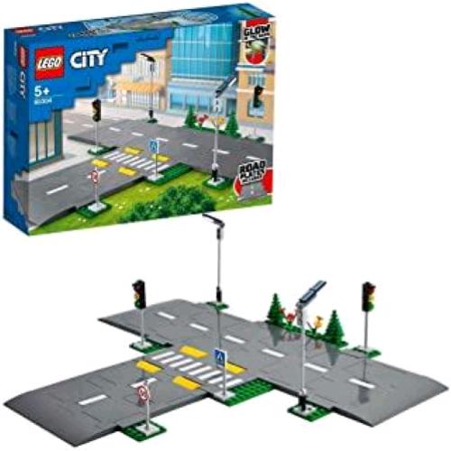 Lego City Town Piattaforme Stradali Con Lampioni Semafori E Mattoncini Fosforescenti - RMN negozio di elettronica
