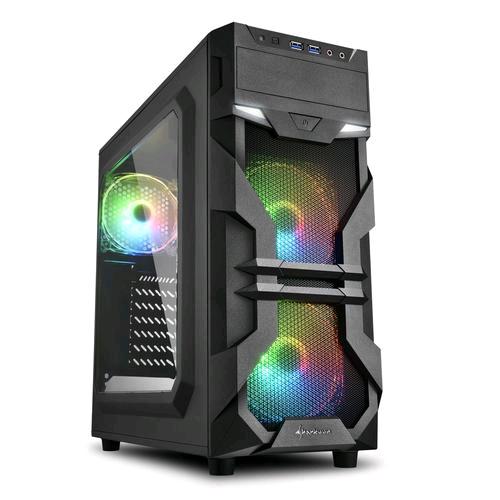 Sharkoon Vg7-W Rgb Gaming Atx Finestra In Acrilico Rgb Color - RMN negozio di elettronica