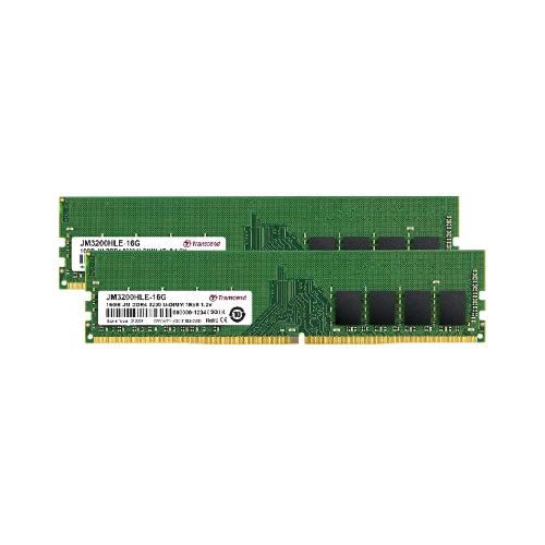 Transcend Jetram Kit Memoria Ram 2X16Gb Tot 32Gb 3.200Mhz Tipologia Dimm Tecnologia Ddr4 - RMN negozio di elettronica