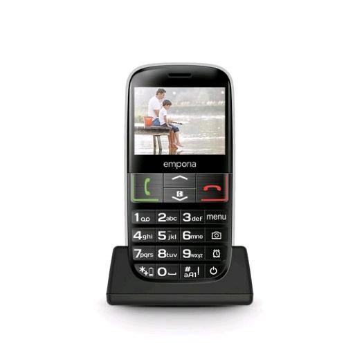 Emporia Active Senior Phone 4G 2.31" Tasti Grandi Android 8.1 Fotocamera Black - RMN negozio di elettronica