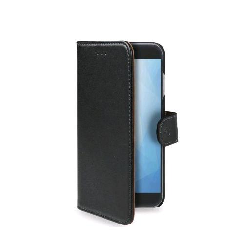 Celly Samsung Galaxy J8+ Custodia A Portafoglio Similpelle Flap Magnetico Nero - RMN negozio di elettronica