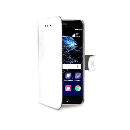 Celly Huawei P10 Plus Custodia A Portafoglio Similpelle Flap Magnetico Bianco - RMN negozio di elettronica