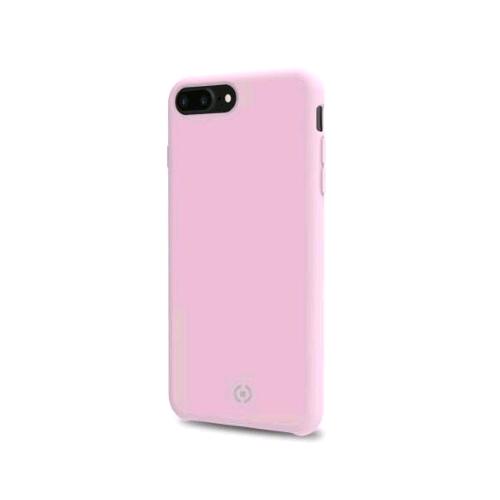 Celly Apple Iphone 8/7 Plus Cover In Silicone Liquido Con Finitura Soft-Touch Rosa - RMN negozio di elettronica