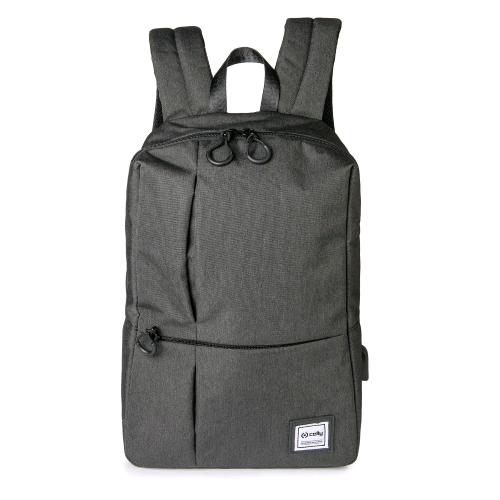 Celly Urban Backpack Zaino Per Notebook Da 14.1" In Tessuto Tecnico 3 Scomparti Nero - RMN negozio di elettronica