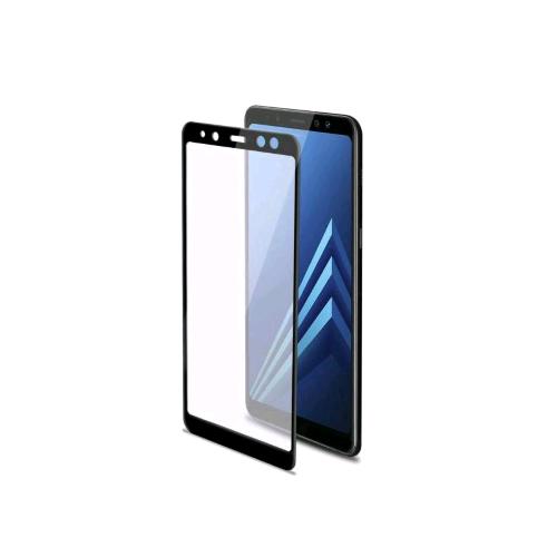 Celly Samsung Galaxy A8+ 3D Glass Proteggi Schermo In Vetro Temperato Anti Impronte Trasparente Nero - RMN negozio di elettronica
