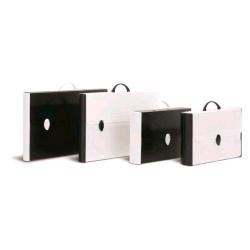 Favorit Hardox Black & White Valigetta In Pp 28X43X8.5 Cm 1 Chiusura Bianco Nero - RMN negozio di elettronica