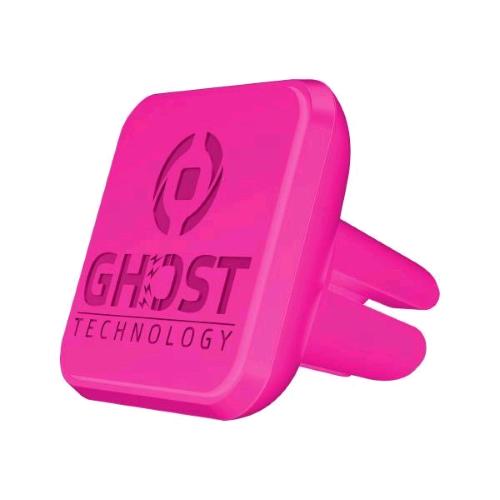 Celly Ghost Vent Supporto Auto Per Smartphone Magnetico Con Clip Per Griglia Di Areazione Rosa - RMN negozio di elettronica