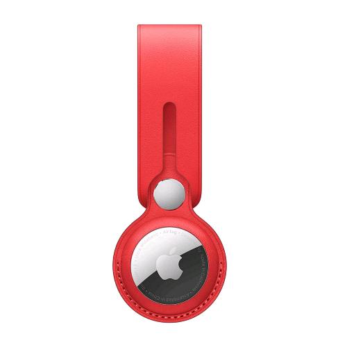 Apple Porta Airtag In Pelle Rosso - RMN negozio di elettronica
