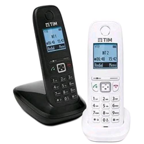 Gigaset As405 Facile Start Duo Telefono Cordless Tim Black/White - RMN negozio di elettronica