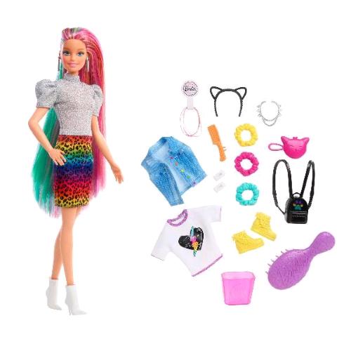 Mattel Fashion Doll Barbie Capelli Multicolor Con Accessori - RMN negozio di elettronica