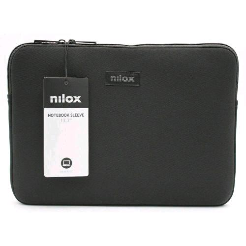 Nilox Sleeve Custodia Per Notebook Da 13.3" In Neoprene Nero - RMN negozio di elettronica