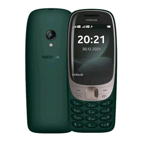 Nokia 6310 Dual Sim 2.8" 16Mb Ram 8Mb Radio Fm Fotocamera Bluetooth Italia Green - RMN negozio di elettronica