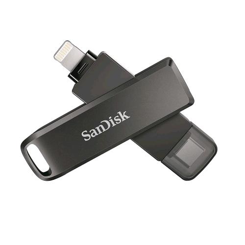 Sandisk Ixpand Luxe Chiavetta Usb 128 Gb 1 X Usb-C 1 X Lightning Nero - RMN negozio di elettronica