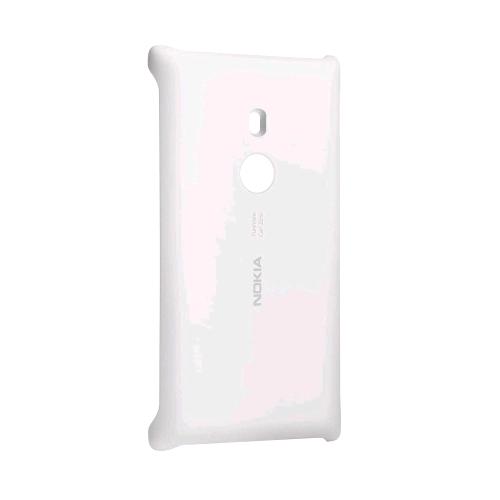 Nokia Lumia 925 Cover In Policarbonato Con Ricarica Wireless Bianco - RMN negozio di elettronica