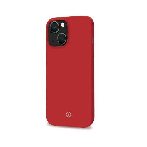 Celly Apple Iphone 13 Mini Cover In Silicone Luquido Con Finitura Soft Tousch Rosso - RMN negozio di elettronica
