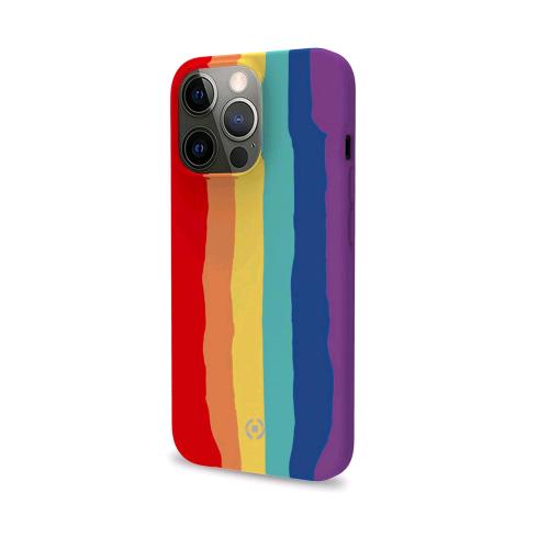 Celly Apple Iphone 13 Pro Max Rainbow Cover In Silicone Multicolore - RMN negozio di elettronica