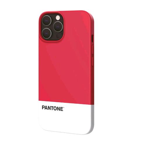Pantone Apple Iphone 13 Pro Max Cover In Tpu Dotata Di Un Rivestimento In Silicone E Finitura Soft-Touch Rosso/ Bianco Logo Pantone - RMN negozio di elettronica