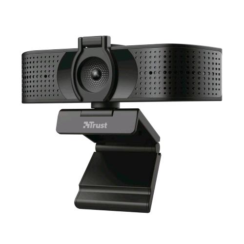 Trust Teza Webcam 4K Uhd 30 Fps 2 Microfoni Messa A Fuoco Automatica Usb Plug & Play 2.0 Black - RMN negozio di elettronica