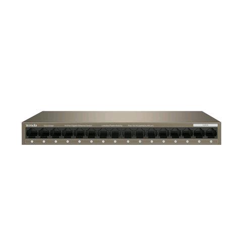 Tenda Teg1016M Switch 16 Porte Gigabit Non Gestito 10/100/1000 Base-T Ethernet - RMN negozio di elettronica