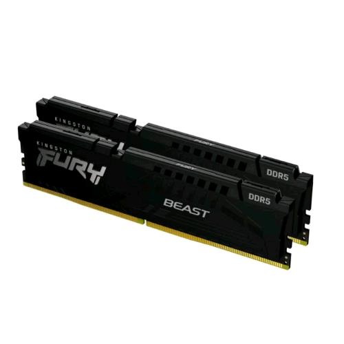 Kingston Fury Beast Kit Memoria Ram 2X32Gb Tot 64Gb 4.800Mhz Tipologia Dimm Tecnologia Ddr5 - RMN negozio di elettronica