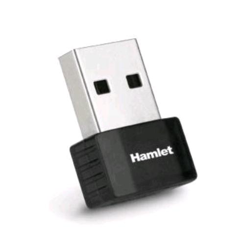 Hamlet Hnwu300Nn Adattatore Nano Usb Lan Wifi 300 Mbit Black - RMN negozio di elettronica